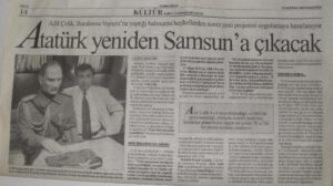 robot yürüyen atatürk haberi 